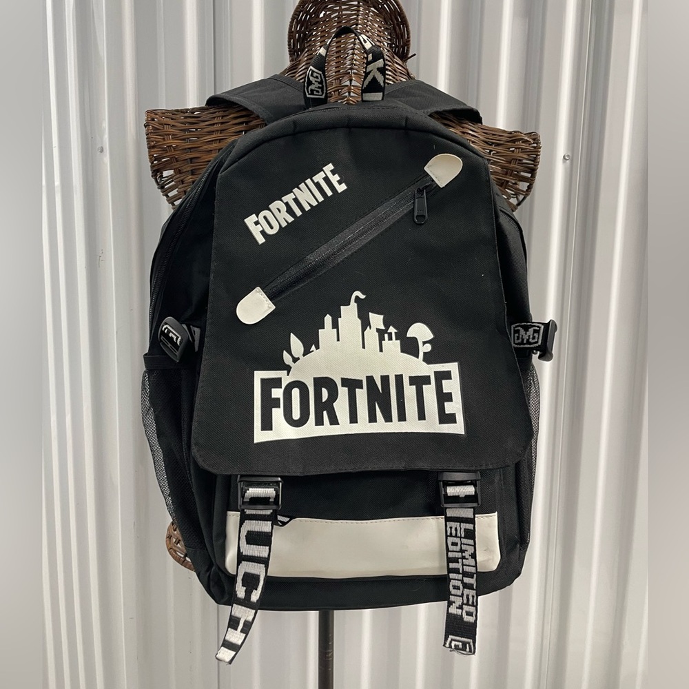 Fortnite Game Fortress Luminous Oxford Backpack